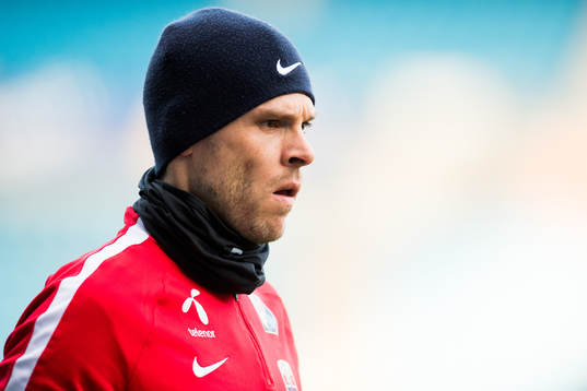 Goalkeeper Rune Almenning Jarstein of Norway