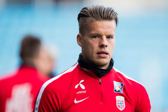 Goalkeeper Ørjan Håskjold Nyland of Norway