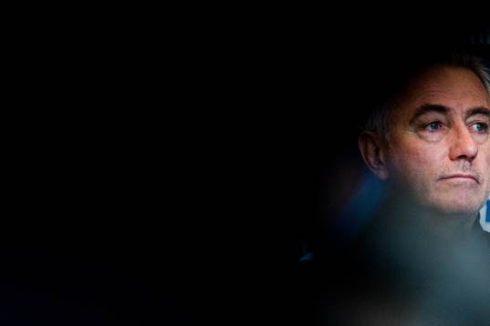 Bert van Marwijk, head coach of Australia