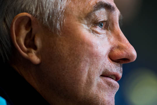 Bert van Marwijk, head coach of Australia