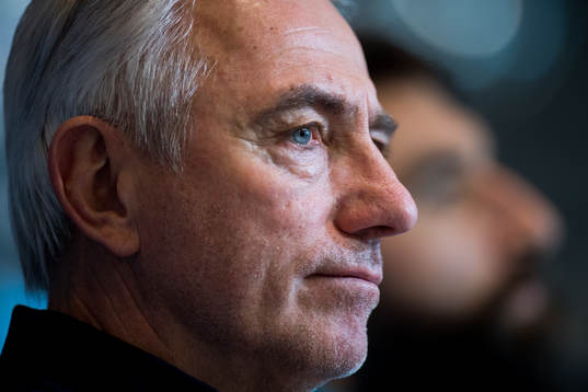 Bert van Marwijk, head coach of Australia