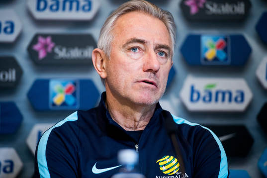 Bert van Marwijk, head coach of Australia