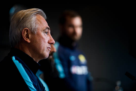 Bert van Marwijk, head coach of Australia