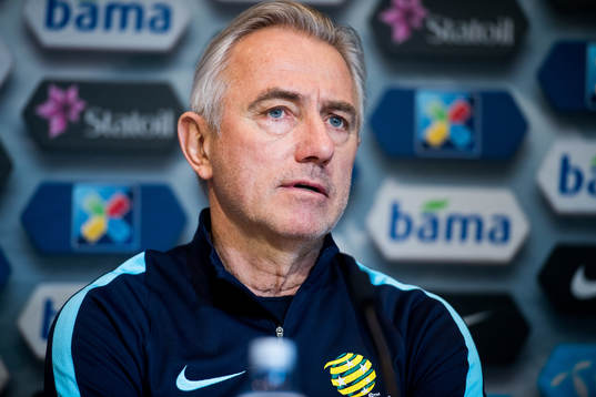 Bert van Marwijk, head coach of Australia