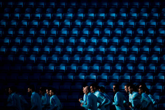 The Australian players