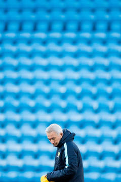 Bert van Marwijk, head coach of Australia