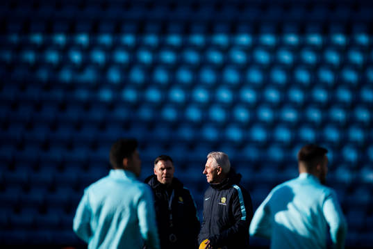 Bert van Marwijk, head coach of Australia