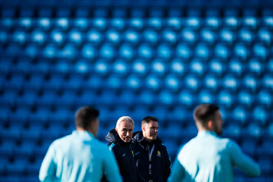Bert van Marwijk, head coach of Australia