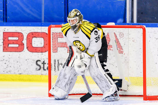 Brynäs målvakt Linus Fernström