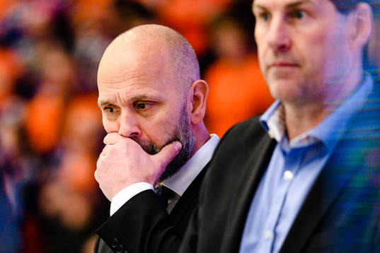 Brynäs tränare Tommy Sjödin deppar