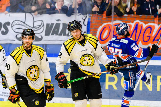 Brynäs Jesper Jensen och Christopher Liljewall deppar