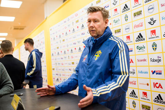 Assisterande förbundskapten Peter Wettergren