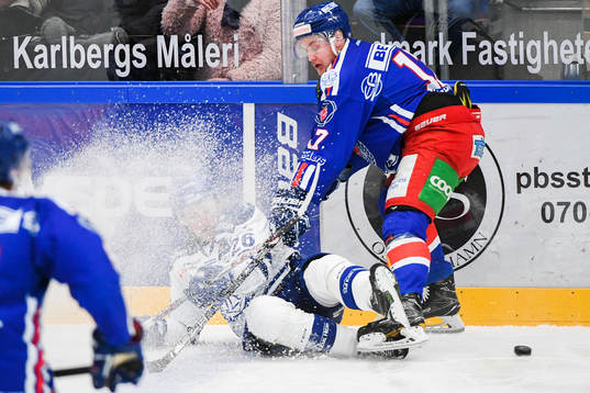 Leksands Patrik Norén och Oskarshamns Jonas Engström