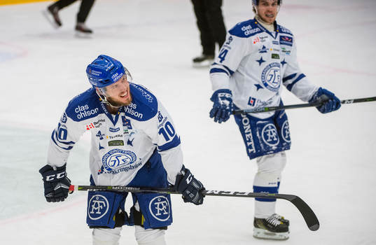 Leksands Matt Carey och Oskar Lang deppar