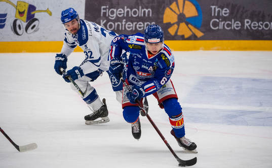 Oskarshamns Martin Fehéváry och Leksands Patrick McNally