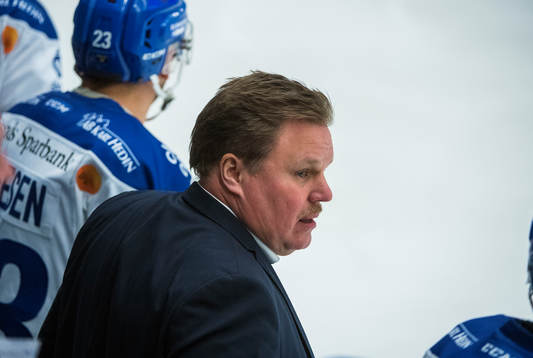 Leksands tränare Leif Carlsson