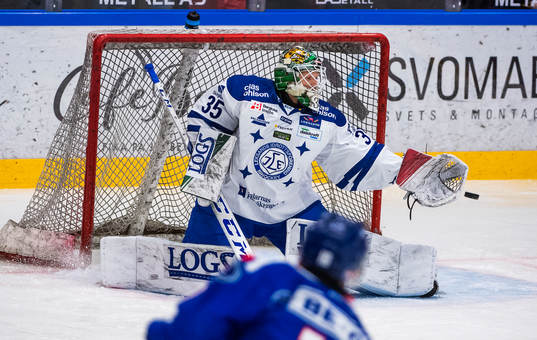 Leksands målvakt Robin Rahm