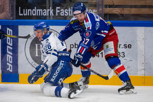 Oskarshamns Jonas Engström och Leksands Patrik Norén