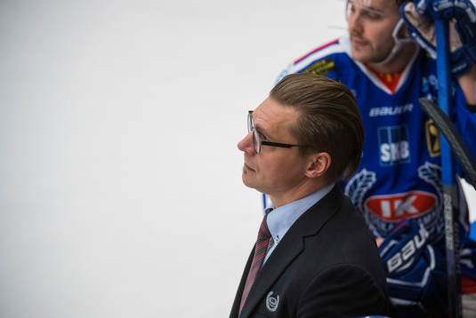 Oskarshamns tränare Björn Hellkvist
