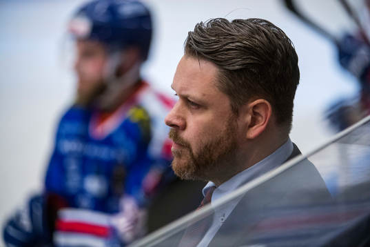 Oskarshamns assisterande tränare Jens Gustafsson