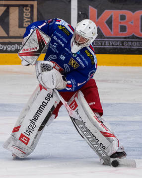 Oskarshamns målvakt Christoffer Rifalk