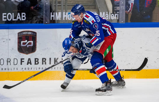 Oskarshamns Tom Linder och Leksands Oskar Lang
