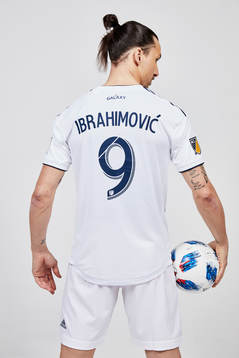 På denna handoutbild från Los Angeles Galaxy ses Zlatan