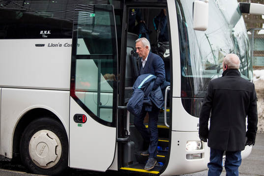 Bert van Marwijk, head coach of Australia
