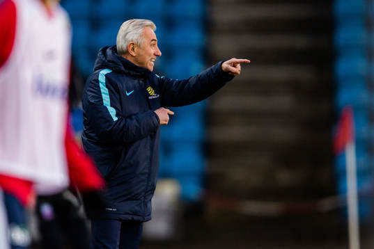 Bert van Marwijk, head coach of Australia