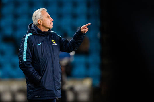 Bert van Marwijk, head coach of Australia