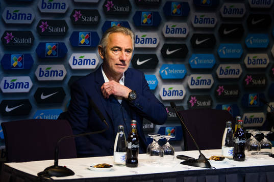 Bert van Marwijk, head coach of Australia