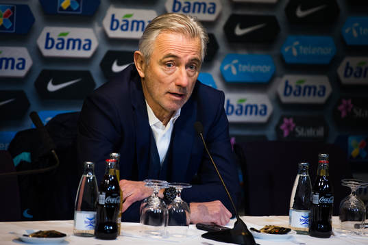 Bert van Marwijk, head coach of Australia