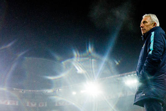 Bert van Marwijk, head coach of Australia
