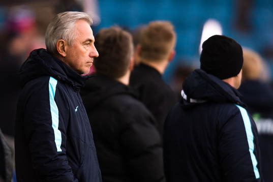 Bert van Marwijk, head coach of Australia