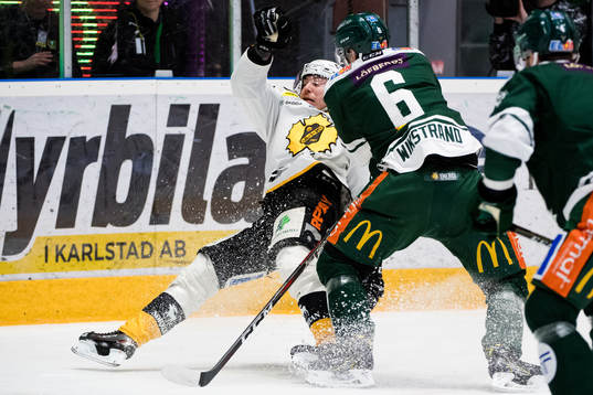 Skellefteås Jesper Olofsson och Färjestads Mikael
