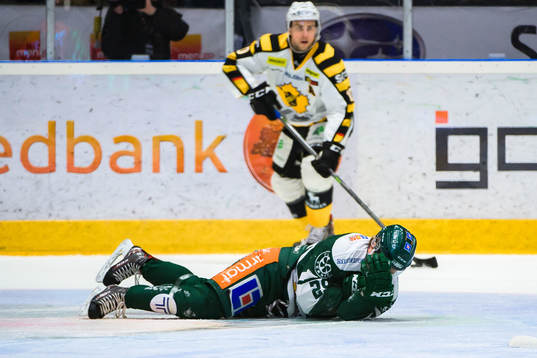 Skellefteås Joakim Lindström och Färjestads Oskar Steen