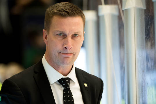 Färjestads tränare Johan Pennerborn