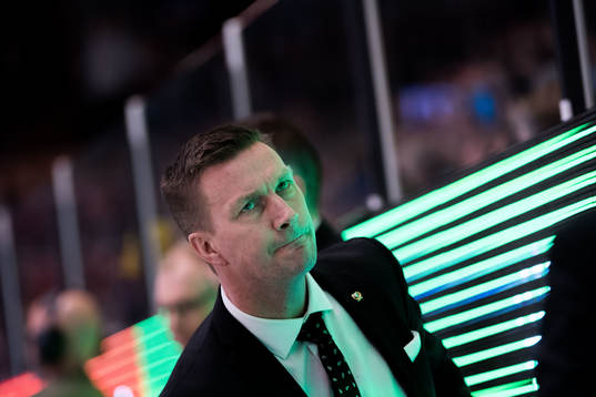 Färjestads tränare Johan Pennerborn