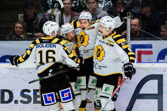 Skellefteås Linus Lindström, Sebastian Ohlsson, Tim