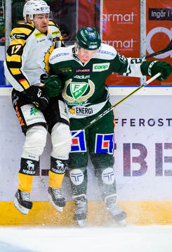 Skellefteås Pär Lindholm och Färjestads Fabian Zetterlund