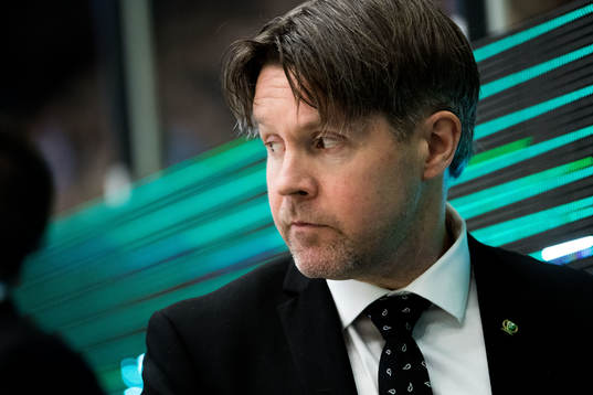 Färjestads assisterande tränare Anders Karlsson