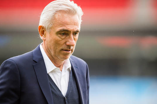 Bert van Marwijk, head coach of Australia