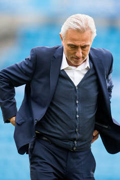 Bert van Marwijk, head coach of Australia