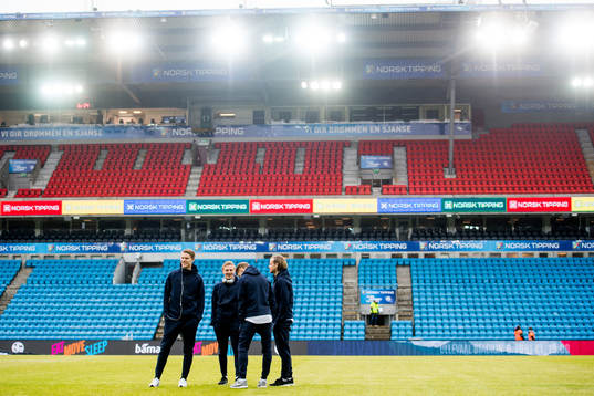 Sigurd Rosted, Mats Møller Dæhli, Martin Ødegaard and