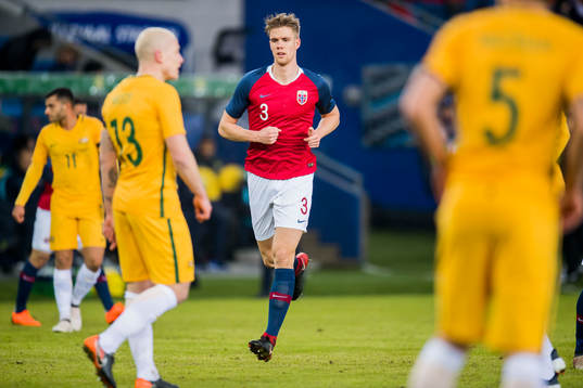 Kristoffer Ajer of Norway