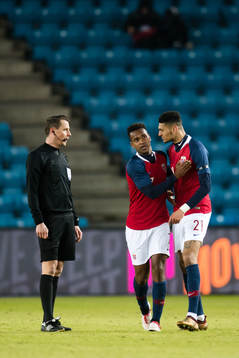 Ola Kamara of Norway and Bjørn Maars Johnsen of Norway