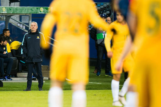 Bert van Marwijk, head coach of Australia