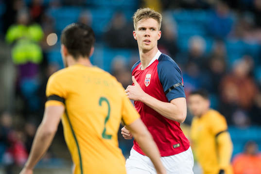 Kristoffer Ajer of Norway
