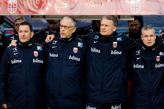 Per Joar Hansen, assistant coach, Lars Lagerbäck, head