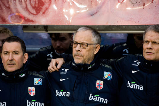Per Joar Hansen, assistant coach, Lars Lagerbäck, head